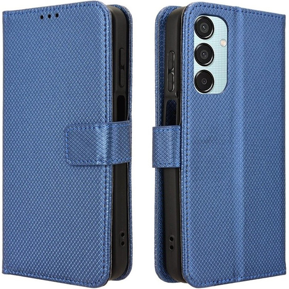 Klopové pouzdro pro Samsung Galaxy M15 5G, Wallet Smart Magnet, modré