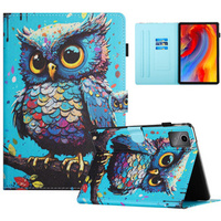 Pouzdro pro Lenovo Tab M11, s klopou, owl