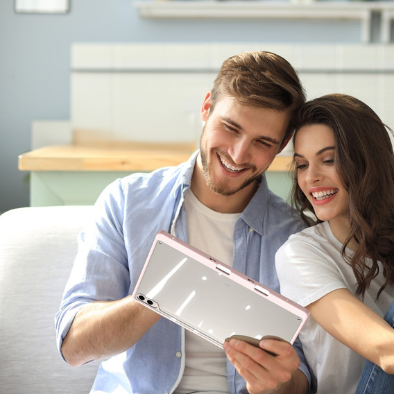 Pouzdro pro Samsung Galaxy Tab S10+ Plus, Dux Ducis MAGI, růžové