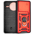 Pouzdro pro Xiaomi Poco F7 Pro, CamShield Slide, červené