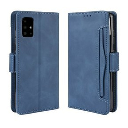 Klopové pouzdro pro Samsung Galaxy A51, Card Slot, modré