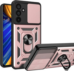 Pouzdro pro Samsung Galaxy M55 5G, CamShield Slide, růžové