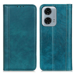 Pouzdro pro Motorola Moto G24 / G24 Power / G04, Wallet Litchi Leather, modré