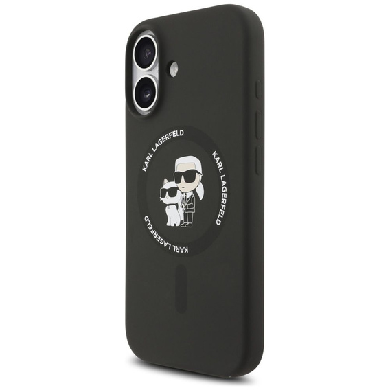 Pouzdro Karl Lagerfeld Silicone Body Ring MagSafe pro Apple iPhone 17