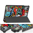 Pouzdro pro Lenovo Tab K11 Plus, Smartcase, graffiti