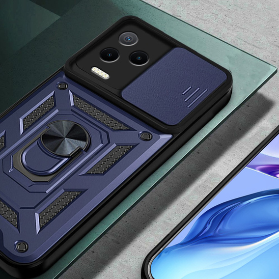Pouzdro pro Infinix Note 12 2023, CamShield Slide, modré
