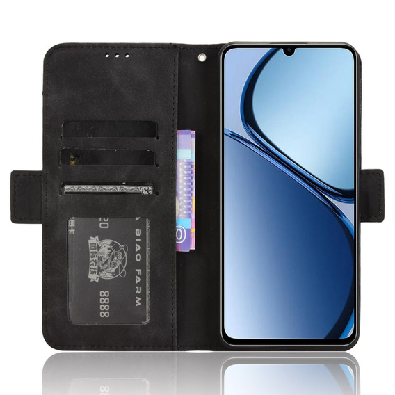 Klopové pouzdro pro Realme C61, Card Slot, černé