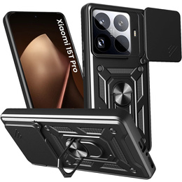 Pancéřové pouzdro CamShield Slide s krytem fotoaparátu a kroužkem pro Xiaomi 15T Pro