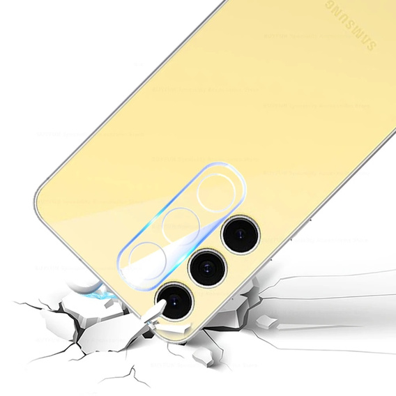 Tvrzené sklo na fotoaparát pro Samsung Galaxy S24 FE, průhledné