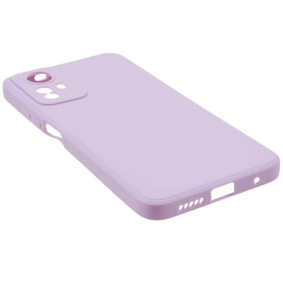 Pouzdro pro Xiaomi Redmi Note 12S, Silicone Lite, fialové