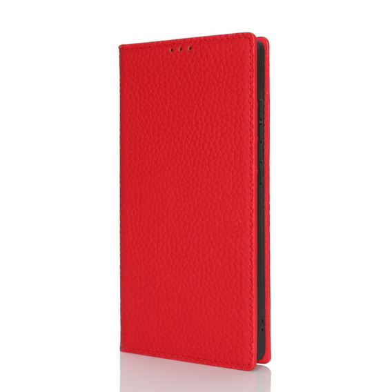 Klopové pouzdro pro Samsung Galaxy S25 Ultra, Litchi Skin Grain, červené