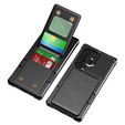 Pouzdro pro Samsung Galaxy S25 Ultra, Card Holder Kickstand, černé