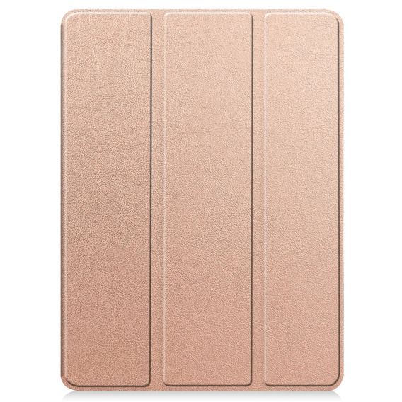 Pouzdro pro iPad Pro 11" 2024 (5 gen.), Smartcase s prostorem pro stylus, růžové