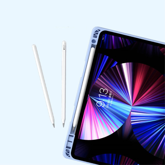 Pouzdro + klávesnice iPad Air 10.9 4 2020 / 5 2022, Touchpad, modré