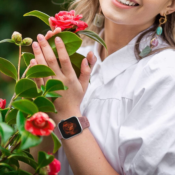 Silikonový řemínek pro Apple Watch 1/2/3/4/5/6/7/8/9/SE 38/40/41/mm