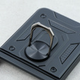 Pancéřové pouzdro pro Samsung Galaxy Z Flip5 5G, Nox Case Ring, černé