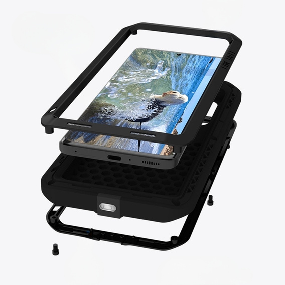 Pouzdro Love Mei pro Xiaomi 13 Pro, armored without glass, černé