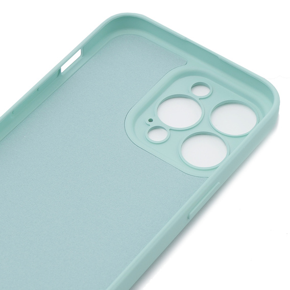 Pouzdro pro iPhone 15 Pro, Silicone Lite, modré