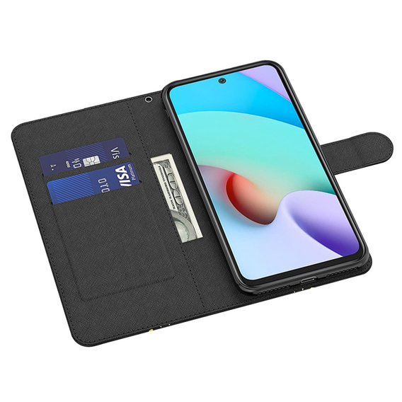 Klopové pouzdro pro Xiaomi Redmi Note 13 Pro+, Wallet, Marble modré