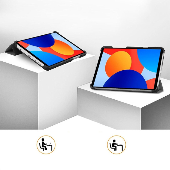 Pouzdro pro Xiaomi Redmi Pad SE 8.7, Smartcase, šedé