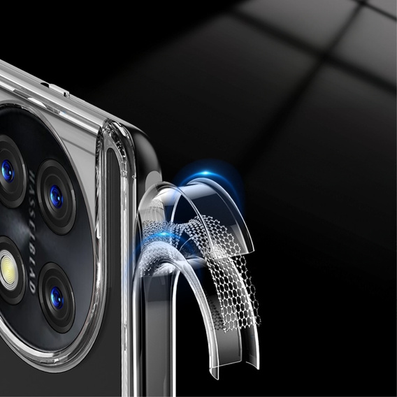 Pouzdro pro OnePlus 11 5G, Fusion Hybrid, průhledné