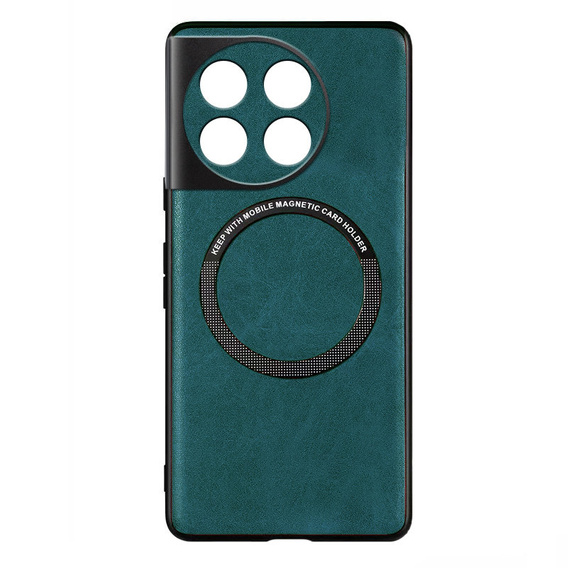 Pouzdro pro OnePlus 11 5G, Leather Hybrid MagSafe, zelené