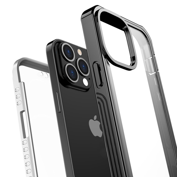 Pouzdro pro iPhone 13 Pro Max, Shockproof, s fólií, modré