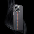 Pouzdro pro iPhone 15 Pro, Carbon Fiber MagSafe, černé