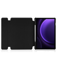 Pouzdro s klávesnicí pro Samsung Galaxy Tab S10 Lite / S10 FE / S9 FE, Rotary 360° Leather, černé