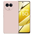Pouzdro pro Realme 11 5G, Silicone Lite, růžové