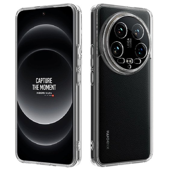 Pouzdro pro Xiaomi 14 Ultra, Fusion Hybrid, průhledné