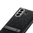 Pouzdro Dux Ducis Stex se stojánkem a tvrzeným sklem pro Samsung Galaxy Z Fold7 5G