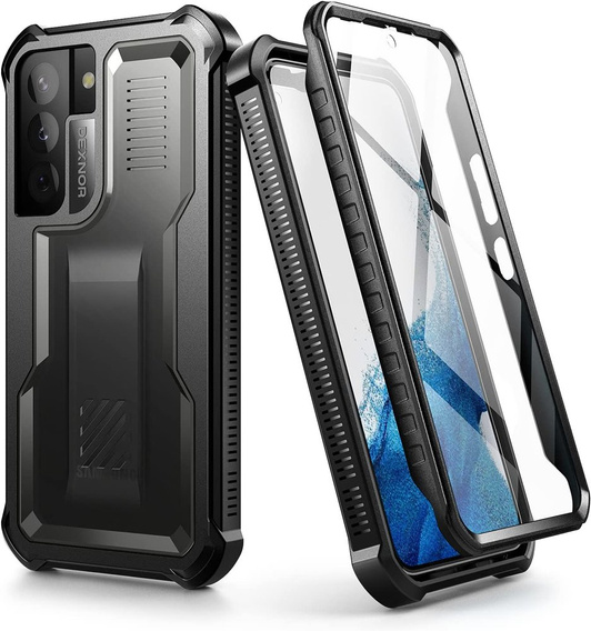 Pouzdro pro Samsung Galaxy S22, Dexnor Full Body Hybrid, černé