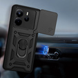 Pouzdro pro Xiaomi Redmi Note 14 4G, CamShield Slide, černé