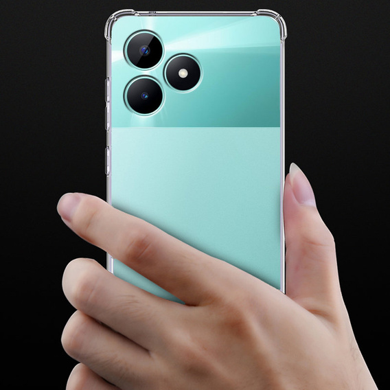 Pouzdro pro Realme C51, Dropproof, průhledné