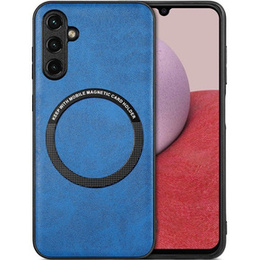 Pouzdro pro Samsung Galaxy A14 5G, Leather Hybrid MagSafe, modré