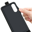 Klopové pouzdro pro Samsung Galaxy S25 Edge, Flip, černé