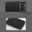 BENKS Kevlar Armor PRO Carbon Fiber 600D A069 pouzdro MagSafe pro iPhone 17 Pro