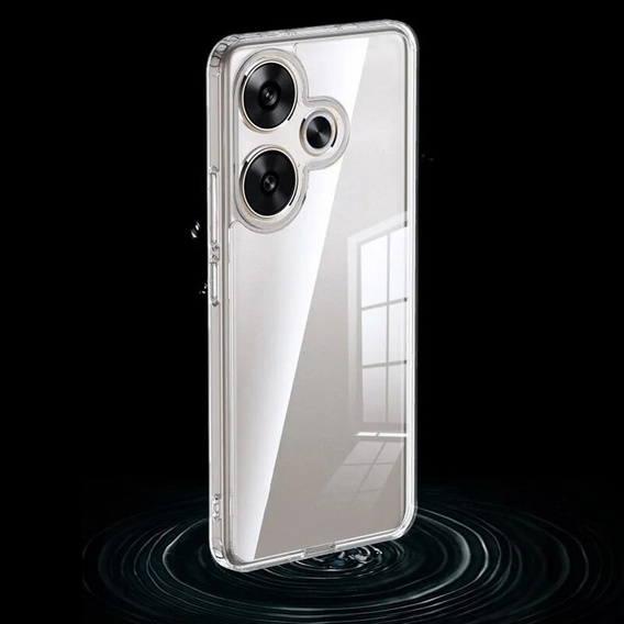 Pouzdro pro Xiaomi Poco F6, Fusion Hybrid, průhledné