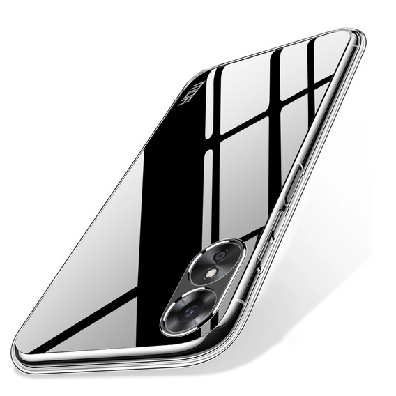 Pouzdro MOFI pro Oppo A17, tenké, průhledné