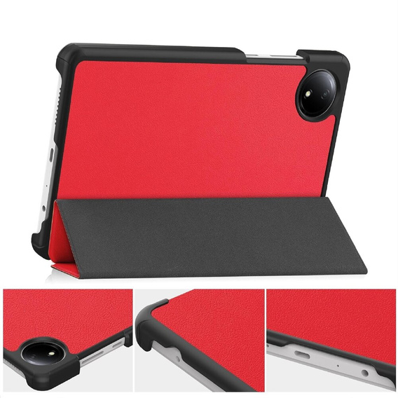 Pouzdro pro Xiaomi Redmi Pad SE 8.7, Smartcase, červené