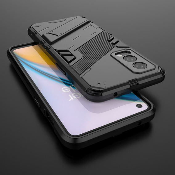 Pouzdro pro OnePlus Nord 2 5G, Military kickstand, modré