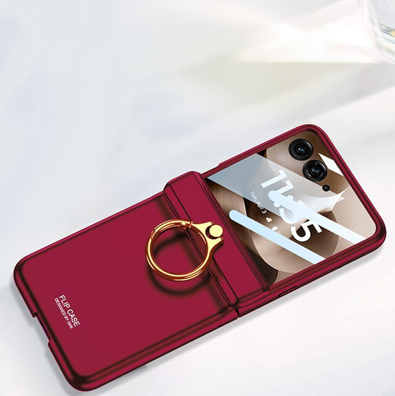 Pouzdro se stojánkem a ochranou pantů pro Motorola Razr 60 Ultra 5G