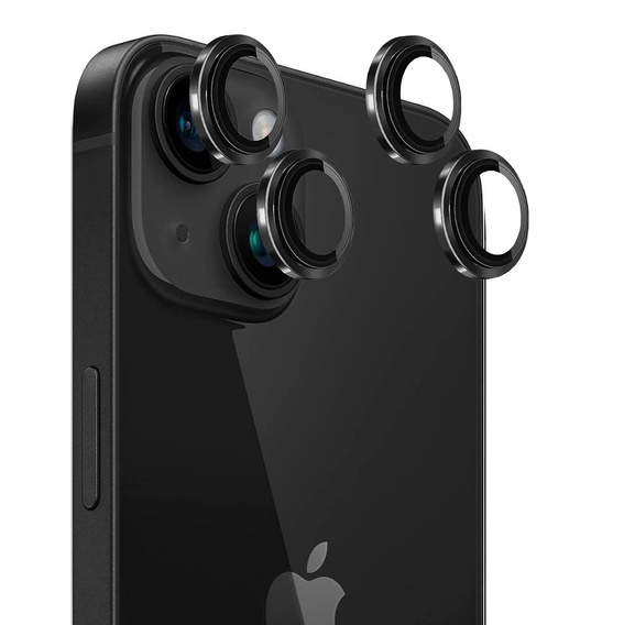 4x tvrzené sklo ERBORD pro kameru na iPhone 15 / 15 Plus