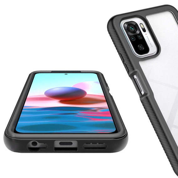 Pouzdro pro Xiaomi Redmi Note 10 / 10S, Shockproof, s fólií, modré