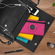Pouzdro pro Samsung Galaxy Tab A7 Lite 8.7 T220 / T225 TB330FU 10.95", otočné o 360°, růžové