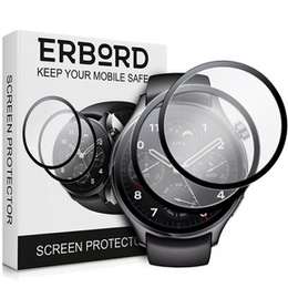 2x hybridní sklo ERBORD pro Xiaomi Watch S1 Pro