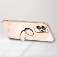 Pouzdro pro Realme GT2 Pro, Electro Ring, růžové