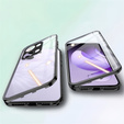 Pouzdro pro Oppo Reno 13, Magnetic Dual Glass, černé