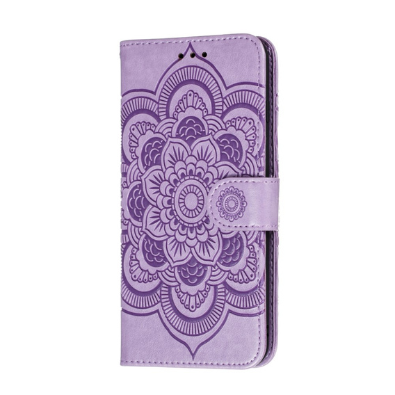 Klopové pouzdro pro Xiaomi Redmi Note 9s/ 9 Pro, Mandala Flower, fialové